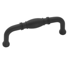 Granby 3 Inch Center to Center Flat Black Cabinet Pull Granby 3 Inch Center to Center Flat Black Cabinet Pull