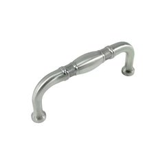 Vanilla 3 Inch Center to Center Satin Antique Nickel Cabinet Pull Vanilla 3 Inch Center to Center Satin Antique Nickel Cabinet Pull