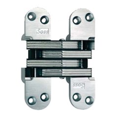 #218 Invisible Spring Closer Hinge Satin Chrome #218 Invisible Spring Closer Hinge Satin Chrome