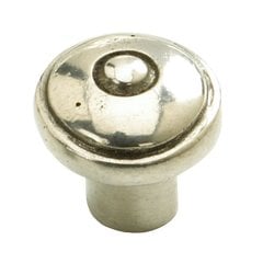 Perla 1-3/8 Inch Diameter Natural Britannium Cabinet Knob Perla 1-3/8 Inch Diameter Natural Britannium Cabinet Knob