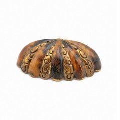 Tiger Penshell 3 Inch Center to Center Penshell/Estate Dover Cabinet Cup Pull Tiger Penshell 3 Inch Center to Center Penshell/Estate Dover Cabinet Cup Pull