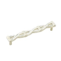 Cadence 5-1/2 Inch Center to Center Mother of Pearl, Polished Nickel Cabinet Pull Cadence 5-1/2 Inch Center to Center Mother of Pearl, Polished Nickel Cabinet Pull