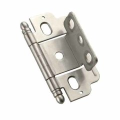 Full Inset Ball Tip Hinge-Satin Nickel Sold Each Full Inset Ball Tip Hinge-Satin Nickel Sold Each
