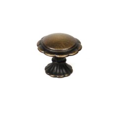 Fiori 1-3/8 Inch Diameter Imperial Bronze Cabinet Knob Fiori 1-3/8 Inch Diameter Imperial Bronze Cabinet Knob