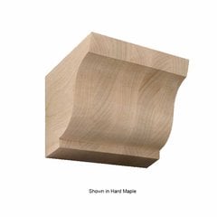 Medium Simplicity Corbel Unfinished Red Oak Medium Simplicity Corbel Unfinished Red Oak