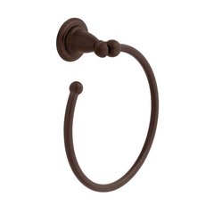 Victorian 7 inch Diameter Towel Ring Venetian Bronze Victorian 7 inch Diameter Towel Ring Venetian Bronze