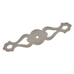 Back plates 4-3/8 Inch Length Weathered Nickel Back-plate Back plates 4-3/8 Inch Length Weathered Nickel Back-plate