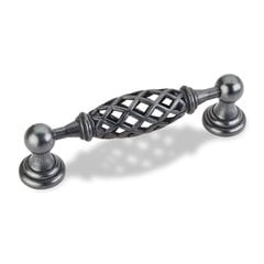 Tuscany 3-3/4 Inch Center to Center Dark Antique Copper Machined Cabinet Pull Tuscany 3-3/4 Inch Center to Center Dark Antique Copper Machined Cabinet Pull