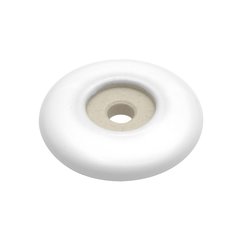 English Cozy Backplate 1-11/16 inch Diameter White English Cozy Backplate 1-11/16 inch Diameter White