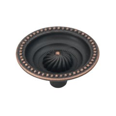 Roma 1-1/2 Inch Diameter Vintage Bronze Cabinet Knob Roma 1-1/2 Inch Diameter Vintage Bronze Cabinet Knob