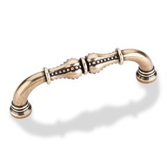 Prestige 3-3/4 Inch Center to Center Antique English Machined Cabinet Pull Prestige 3-3/4 Inch Center to Center Antique English Machined Cabinet Pull