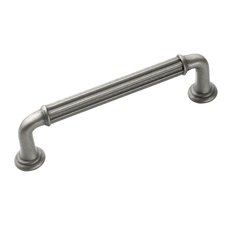 Eydon 3-3/4 Inch Center to Center Weathered Nickel Cabinet Pull Eydon 3-3/4 Inch Center to Center Weathered Nickel Cabinet Pull