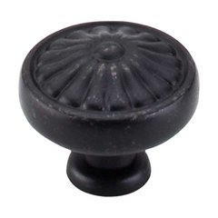 Normandy 1-1/4 Inch Diameter Patina Black Cabinet Knob Normandy 1-1/4 Inch Diameter Patina Black Cabinet Knob