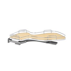 Cloud 15" Single Tier Blind Corner Organizer Left Hand Maple Cloud 15" Single Tier Blind Corner Organizer Left Hand Maple