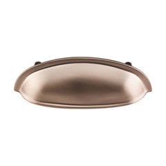 Somerset 3 Inch Center to Center Brushed Bronze Cabinet Cup Pull Somerset 3 Inch Center to Center Brushed Bronze Cabinet Cup Pull