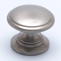 Andante 1-3/16 Inch Diameter Brushed Nickel Cabinet Knob Andante 1-3/16 Inch Diameter Brushed Nickel Cabinet Knob