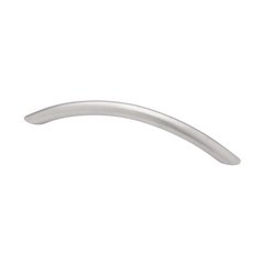 Carlton 5-1/16 Inch Center to Center Matte Chrome Cabinet Pull Carlton 5-1/16 Inch Center to Center Matte Chrome Cabinet Pull
