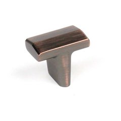L'Attitude 1-7/16 Inch Diameter Antique Bronze W/ Copper Cabinet Knob L'Attitude 1-7/16 Inch Diameter Antique Bronze W/ Copper Cabinet Knob