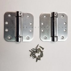 LB4312-400 5/8 inch Radius Corner Single Act Spring Hinge-Chrome LB4312-400 5/8 inch Radius Corner Single Act Spring Hinge-Chrome