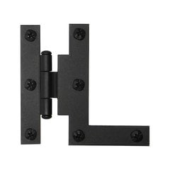 Smooth Iron 3/8" Offset "HL" Hinge Black Iron Smooth Iron 3/8" Offset "HL" Hinge Black Iron