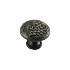 Vineyard 1-3/8 Inch Diameter Antique Nickel Cabinet Knob Vineyard 1-3/8 Inch Diameter Antique Nickel Cabinet Knob