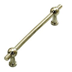 Chemin de Fer 3-3/4 Inch Center to Center Natural Britannium Cabinet Pull Chemin de Fer 3-3/4 Inch Center to Center Natural Britannium Cabinet Pull