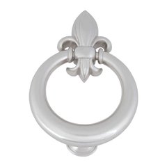 Fleur De Lis Door Knocker Brushed Nickel Fleur De Lis Door Knocker Brushed Nickel