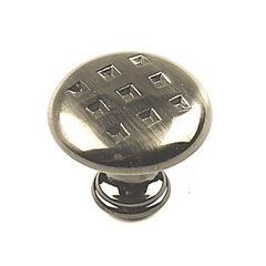 Majestic 1-3/16 Inch Diameter Brushed Black Nickel Cabinet Knob Majestic 1-3/16 Inch Diameter Brushed Black Nickel Cabinet Knob
