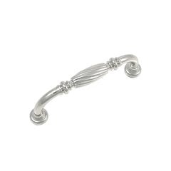 French Twist 3 Inch Center to Center Polished Nickel Cabinet Pull French Twist 3 Inch Center to Center Polished Nickel Cabinet Pull