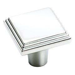 Manor 1 Inch Diameter Polished Chrome Cabinet Knob Manor 1 Inch Diameter Polished Chrome Cabinet Knob