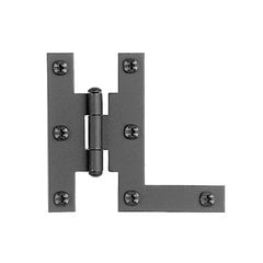 Smooth Iron Flush "HL" Hinge Black Iron Smooth Iron Flush "HL" Hinge Black Iron
