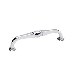 Katharine 5-1/16 Inch Center to Center Polished Chrome Cabinet Pull Katharine 5-1/16 Inch Center to Center Polished Chrome Cabinet Pull
