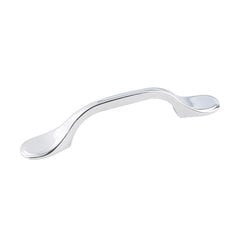 Kenner Pull 3 inch Center to Center Polished Chrome Kenner Pull 3 inch Center to Center Polished Chrome