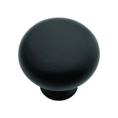 Modus 1-1/4 Inch Diameter Matte Black Cabinet Knob Modus 1-1/4 Inch Diameter Matte Black Cabinet Knob