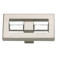 Nobu 1-3/4 Inch Diameter Brushed Nickel Cabinet Knob Nobu 1-3/4 Inch Diameter Brushed Nickel Cabinet Knob