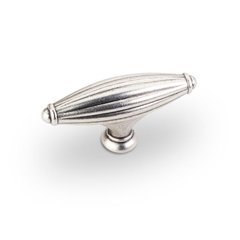 Glenmore 2-15/16 Inch Diameter Bright Nickel Machined with Dull Lacquer Cabinet Knob Glenmore 2-15/16 Inch Diameter Bright Nickel Machined with Dull Lacquer Cabinet Knob