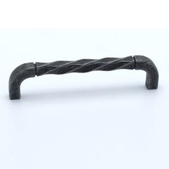 Rhapsody 5-1/16 Inch Center to Center Weathered Iron Cabinet Pull Rhapsody 5-1/16 Inch Center to Center Weathered Iron Cabinet Pull