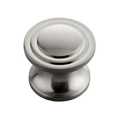 Deco 1-1/16 Inch Diameter Satin Nickel Cabinet Knob Deco 1-1/16 Inch Diameter Satin Nickel Cabinet Knob