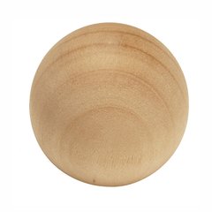 Natural Woodcraft Knob 1-1/4" Dia Unfinished Wood Natural Woodcraft Knob 1-1/4" Dia Unfinished Wood