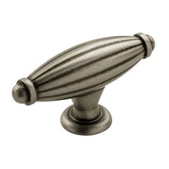 Blythe 3 Inch Diameter Weathered Nickel Cabinet Knob Blythe 3 Inch Diameter Weathered Nickel Cabinet Knob