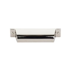 Barrington 3-3/4 Inch Center to Center Polished Nickel Cabinet Cup Pull Barrington 3-3/4 Inch Center to Center Polished Nickel Cabinet Cup Pull