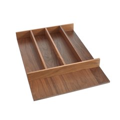 Trimmable Utility Tray 15-1/8 inch W Walnut Trimmable Utility Tray 15-1/8 inch W Walnut