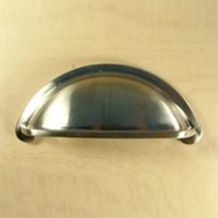 Lisbon 3 Inch Center to Center Satin Nickel Cabinet Cup Pull Lisbon 3 Inch Center to Center Satin Nickel Cabinet Cup Pull
