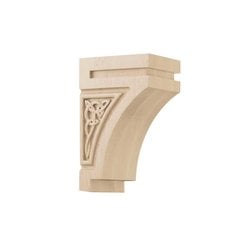 Gaelic Small Corbel Unfinished Hard Maple Gaelic Small Corbel Unfinished Hard Maple