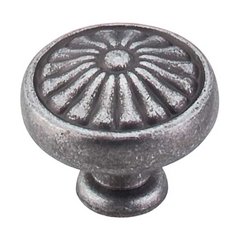 Normandy 1-1/4 Inch Diameter Pewter Cabinet Knob Normandy 1-1/4 Inch Diameter Pewter Cabinet Knob
