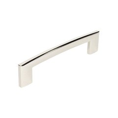 Villon 5-1/16 Inch Center to Center Polished Nickel Cabinet Pull Villon 5-1/16 Inch Center to Center Polished Nickel Cabinet Pull