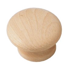 Au Natural 1-3/4 Inch Diameter Wood Cabinet Knob Au Natural 1-3/4 Inch Diameter Wood Cabinet Knob