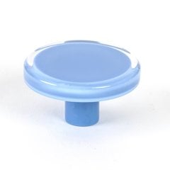 Next 2 Inch Diameter Blue Transparent Cabinet Knob Next 2 Inch Diameter Blue Transparent Cabinet Knob