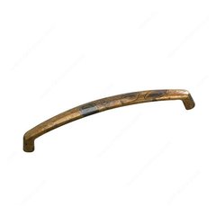 Povera 5-1/16 Inch Center to Center Oxidized Brass Cabinet Pull Povera 5-1/16 Inch Center to Center Oxidized Brass Cabinet Pull