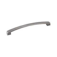 Merrick 7-9/16 Inch Center to Center Brushed Pewter Cabinet Pull Merrick 7-9/16 Inch Center to Center Brushed Pewter Cabinet Pull